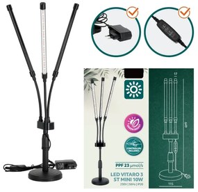 Brilagi - LED Dimmelhető fényerejű lámpa növények termesztésére VITABLOOM 3xLED/10W/230V