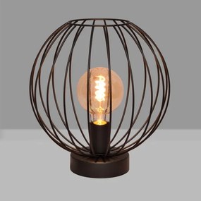 Asztali lámpa MERCURE 1xE27/15W/230V fekete