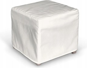 Dekoria Solsta Pällbo Ikea kockás huzat, fehér