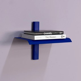 Kék fém fali polc 28 cm Hola – Spinder Design