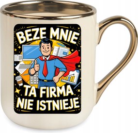 Bögre Elegant Bézs Nélkülem Ez A Cég Nem Létezik Ajándék csomagolás