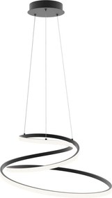 ITALUX PND-2168-M-BK LORILA Modern Led Függesztett Lámpa Fekete LED IP20
