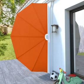 terrakotta összecsukható terasz oldalárnyékoló 160 cm