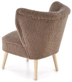 Mocca fotel sötétbarna