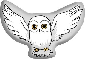 Harry Potter Hedwig Flying formapárna, díszpárna 43x30 cm