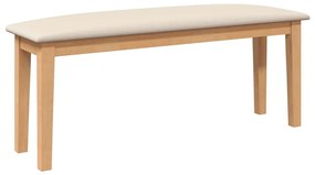 tömörfa gumiból pad 110 cm