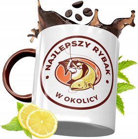 Bordó Bögre Horgászoknak Születésnapra Ajándék fényképes nyomtatással