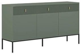 SUE komód zöld/fekete