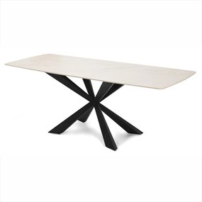 AVENBERG ATLAS 200 Étkezőasztal - fehér