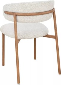 Elton II étkezőszék világosbézs/tölgy