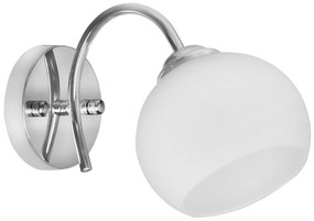 Falikaros lámpa Activejet AJE-IRMA 1P Fehér Ezüst színű Fém 40 W 13 x 17,5 x 24,5 cm