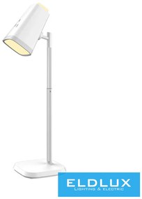 UNIVERSO Tölthető asztali-fali lámpa 5V-1500mAh 6w 310lm CCT 76x126mm Fehér