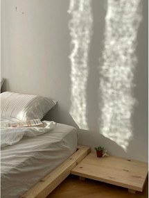 Borovi fenyő franciaágy ágyráccsal 180x200 cm Dock – Karup Design