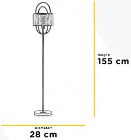 ONLI - Állólámpa QUOKKA 1xE27/22W/230V