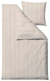 Bézs egyszemélyes damaszt ágyneműhuzat 140x200 cm Noble – Södahl