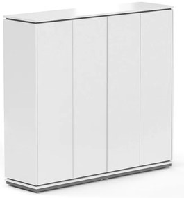 Creator magas gardrób 162,8 x 44,5 x 150,7 cm, antracit / fehér