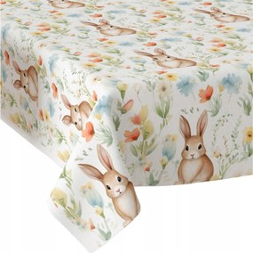 Abrosz Húsvéti Asztalra 140x200cmPLAMOÁLLÓ Matt Vastag Karácsonyi