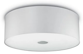 IDEAL LUX WOODY mennyezeti lámpa 4 db. E27 foglalattal, max. 4x60W, 50 cm átmérő, fehér 103266