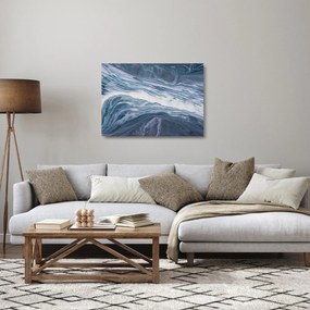 Az absztrakció képe (üvegen) (70x50 cm)