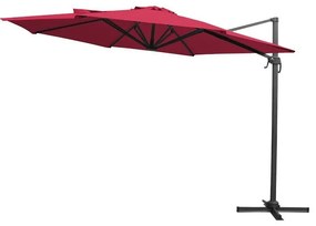 Kazuar fukszia színű kerti napernyő 3,5M