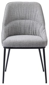 Szürke étkezőszék szett 2 db-os Meridian – Unique Furniture