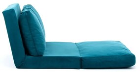 Petróleumkék kinyitható kanapé 120 cm Taida – Balcab Home