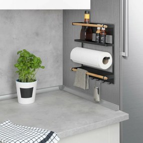 Wenko Magna fali konyhai szervező, fekete