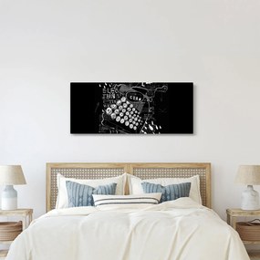 Kép - Rajz Banksy stílusában (120x50 cm)