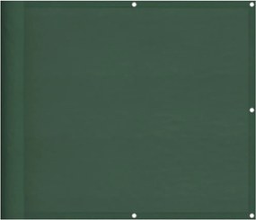 vidaXL sötétzöld 100% oxford poliészter erkélyparaván 90 x 800 cm