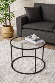 Dohányzóasztal Berlin - Black 60
