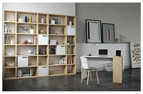 Pombal világosbarna könyvespolc, magasság 224 cm - TemaHome