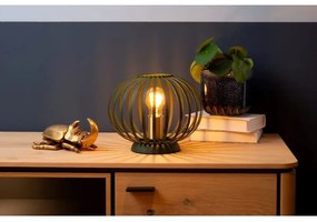 Lucide 78574/25/33 - Asztali lámpa MANUELA 1xE27/40W/230V zöld