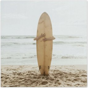 Poszterek 140x140 Szörfös ölelés deszka