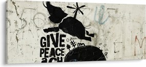 Kép - Slon nad zemou (120x50 cm)