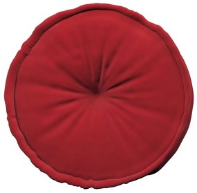 Piros ülőzsák Posh Velvet – Yellow Tipi