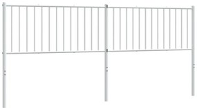 fehér fém fejtámla 200 cm