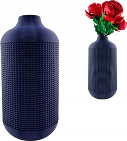 Faro – Sötétkék virágos váza, Lego Icons Botanicals szárított kompozíciók