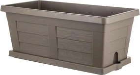 Bama Legno kerti nagy térfogatú virágláda cappuccino, 60 x 30 x 25 cm, 60 cm