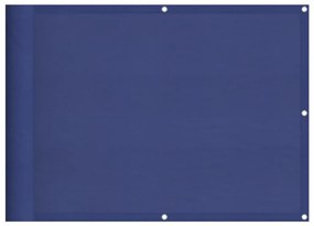 kék 100% oxford poliészter erkélyparaván 75 x 1000 cm