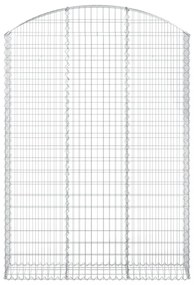 íves horganyzott vas gabion kosár 150x30x200/220 cm