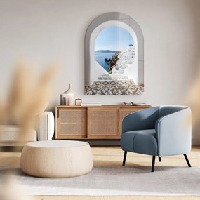 Üveg kép 70x100 cm Oia – Styler