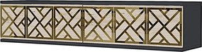 Arex 120 - Anthracite, Travertine, Gold