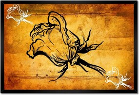 Poszter keretben 60x40 Rózsa