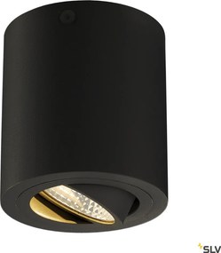 SLV 113930 TRILEDO Hengeres Mennyezeti Lámpa Fekete LED IP20