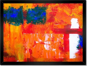 Poszterek keretben 40x30 Absztrakt Líra (Líra)