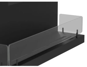 InFire - Beépítehtő BIO kandalló 100x50 cm 3kW fekete