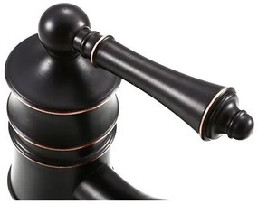 REA-B0227 - Mosdócsaptelep VINTAGE OLD 31 cm fekete