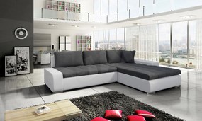 Sarok ülőgarnitúra Hesron (öko-bőr Soft 017 + Casablanca 2315). 1053592