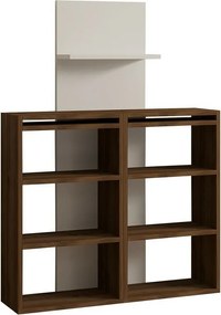 Handy Walnut and White íróasztal