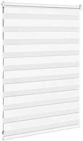 zebrafüggönnyel fehér szövetszélesség 100,9 cm poliészter